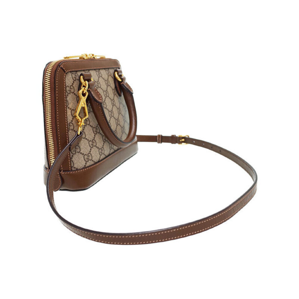 Gucci Handle Top 1955 Horsebit Brown Bag